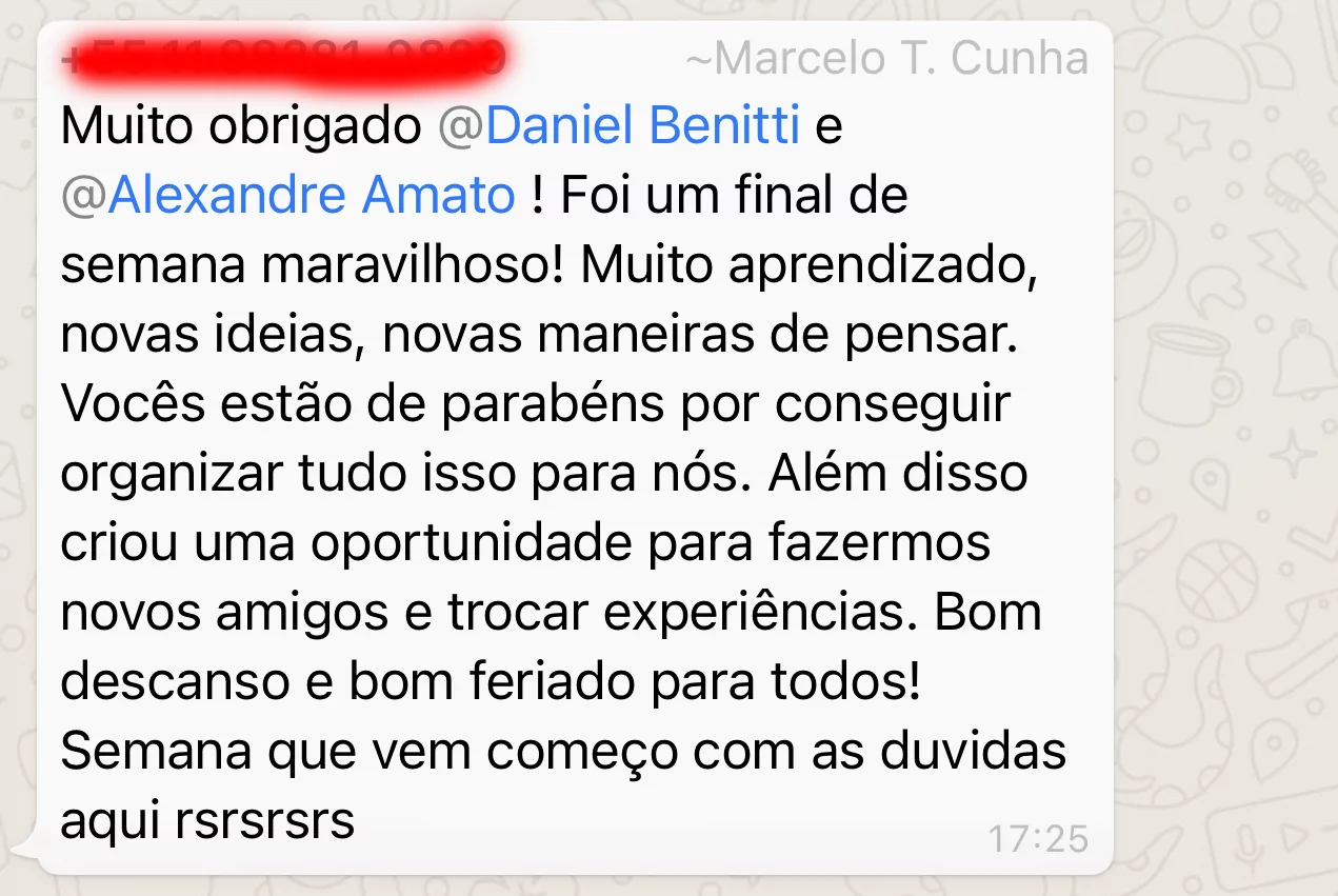 Depoimento Dr. Marcelo Cunha