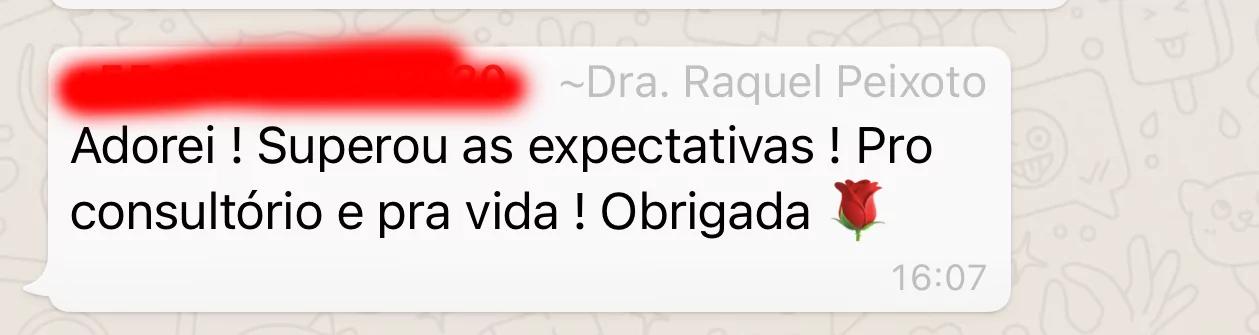 Depoimento Dra. Raquel Peixoto